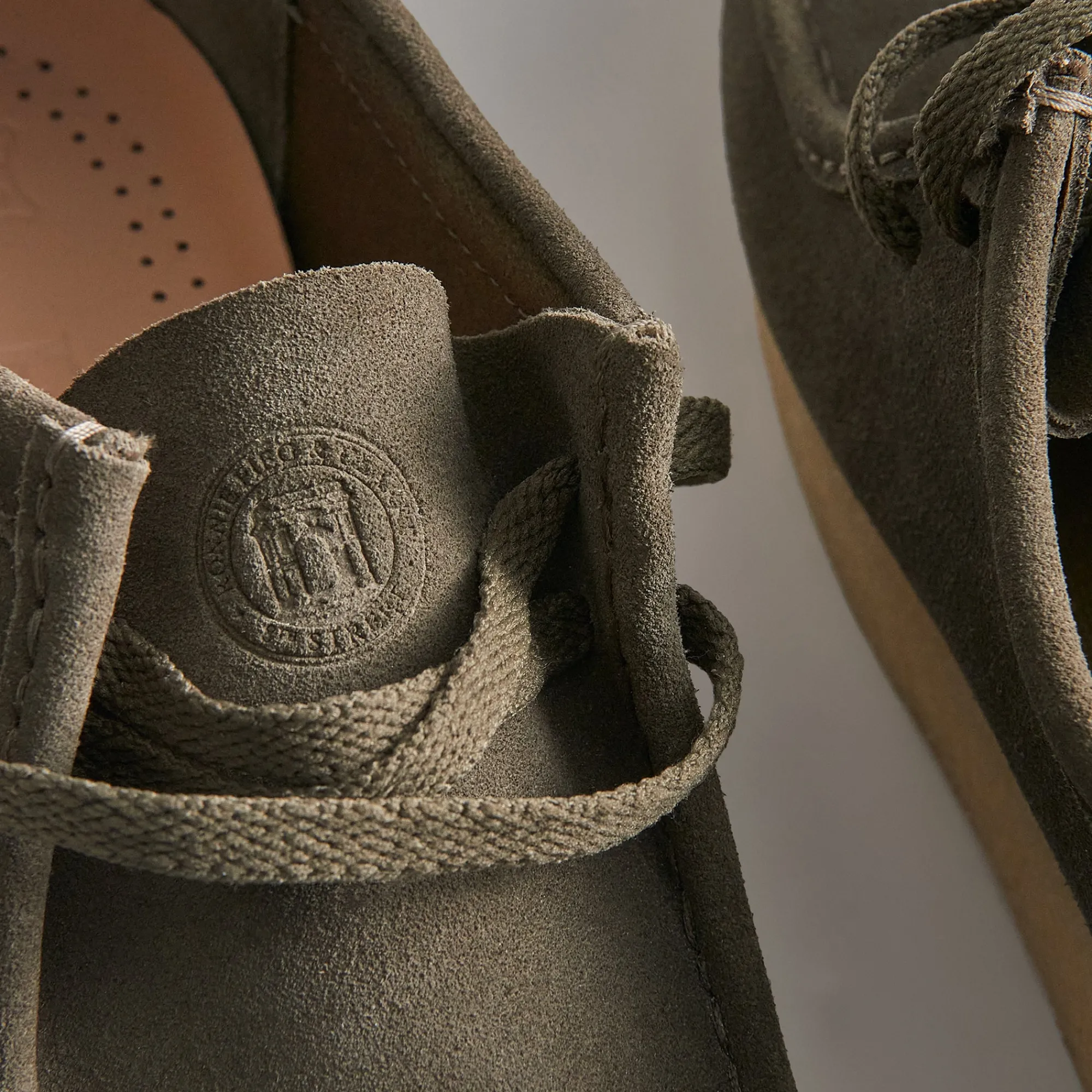 Fashion Kith Ronnie Fieg For Clarks Rossendale Olive Suede