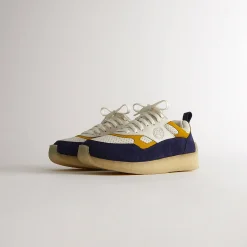 Best Kith Ronnie Fieg For Clarks 8Th Street Lockhill Blue / Yellow