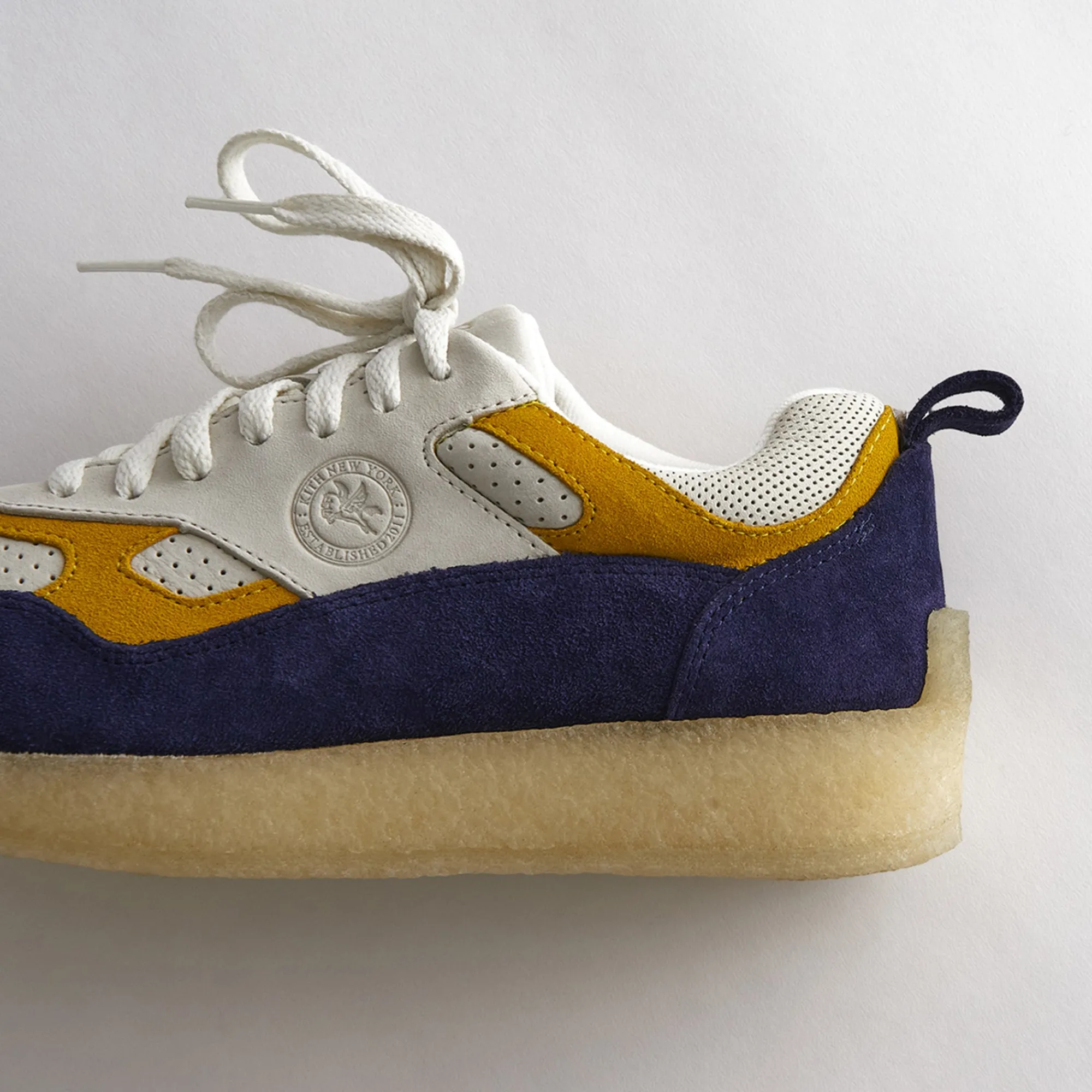 Best Kith Ronnie Fieg For Clarks 8Th Street Lockhill Blue / Yellow