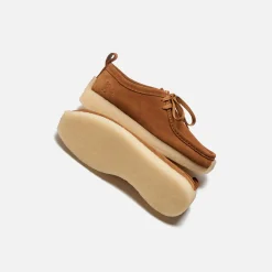 Clearance Clarks Ronnie Fieg For8Th Street Rossendale Tan Suede