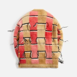 Cheap Marni Roundneck Sweater Degrade Striped Intarsia Caramel