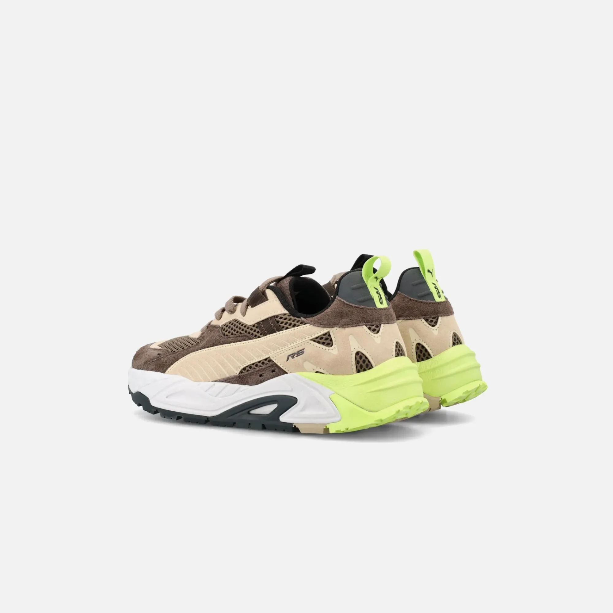 New Puma Rs-Trck Horizon Totally Taupe / Chocolate