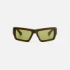 Best Port Tanger Sabea Frame Acetate Zaytun / Warm Olive Lens