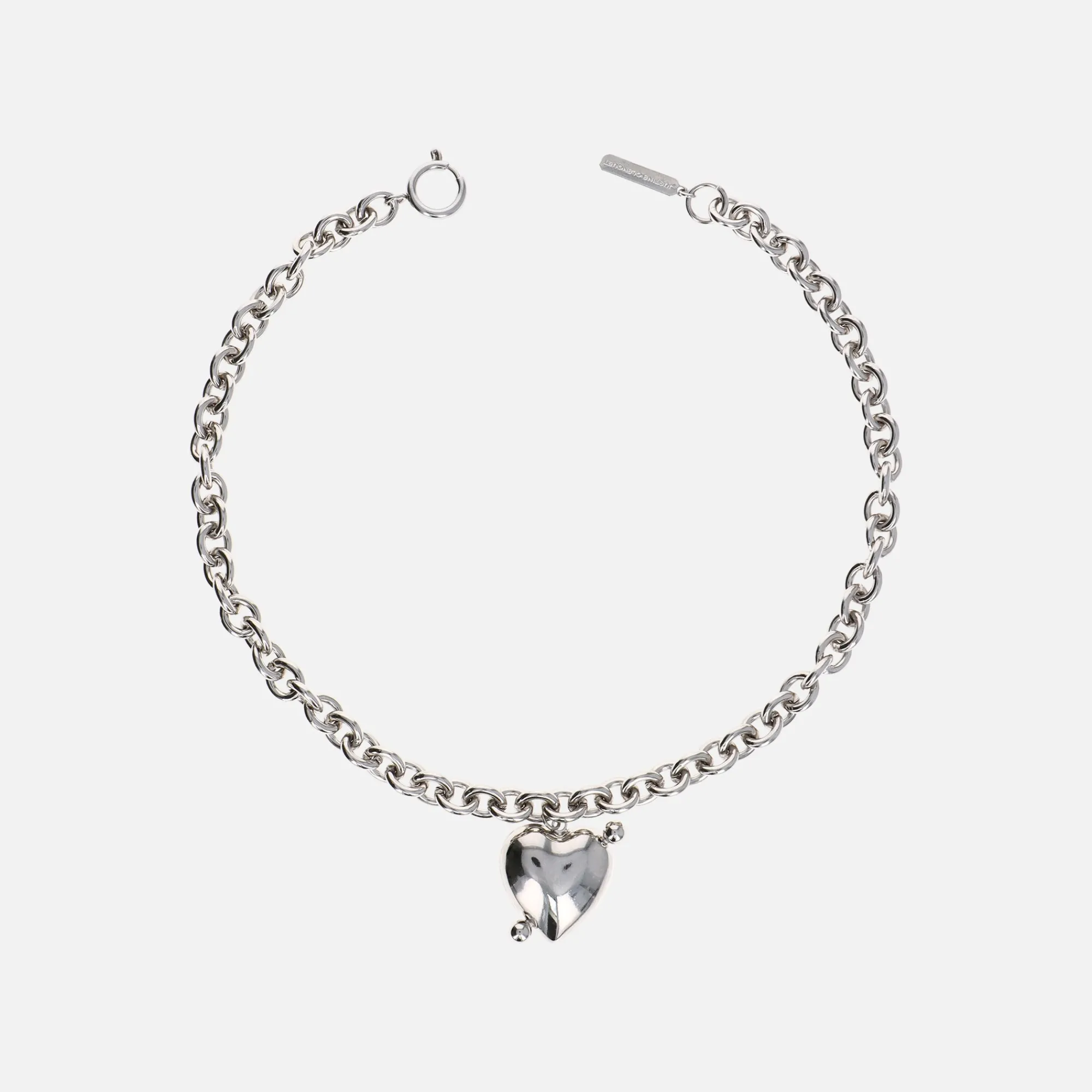 Online Justine Clenquet Sasha Necklace Palladium