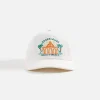 Hot Casablanca School Of Beautiful Embroidered Cap White
