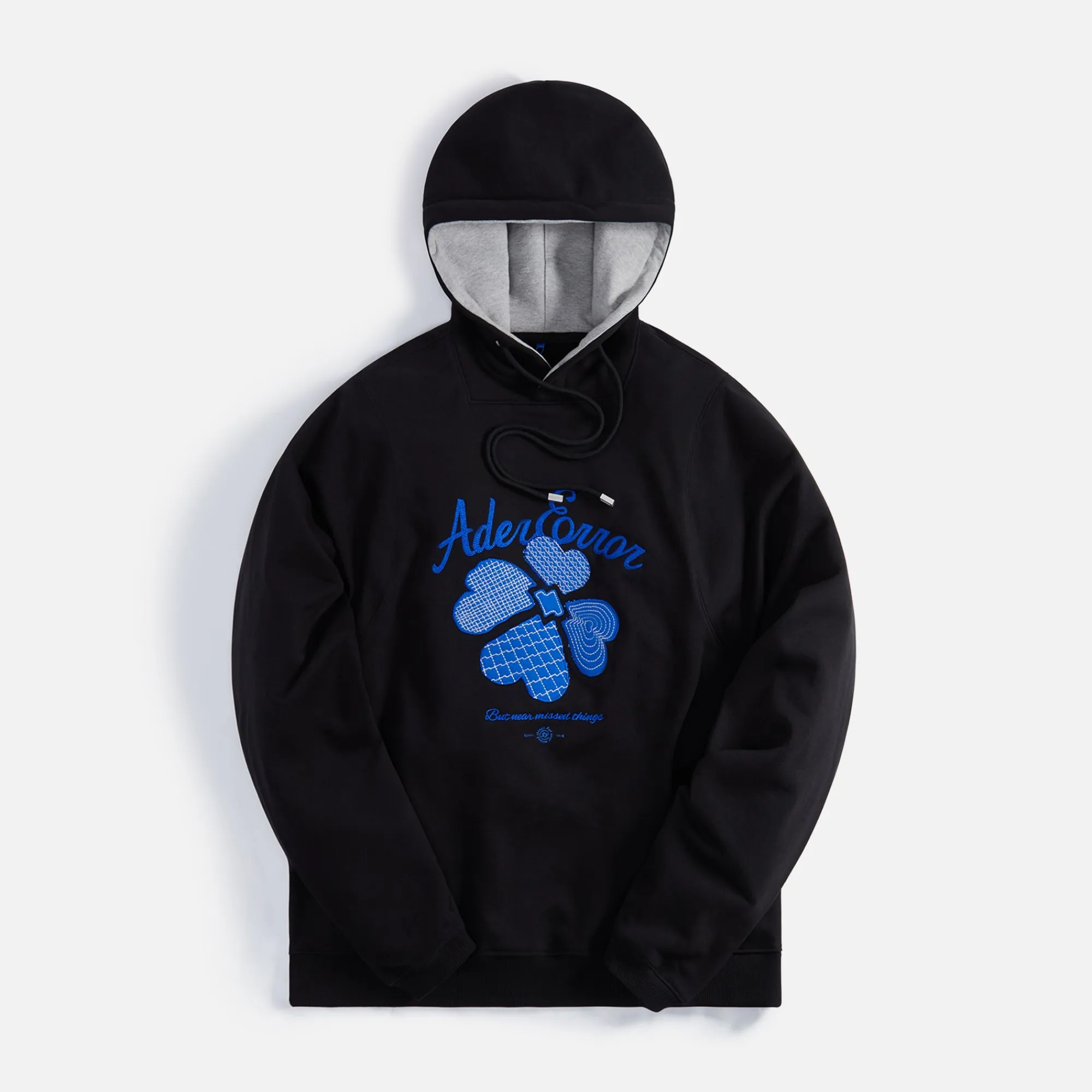 Store Ader Error Semi-Oversized Hoodie Black