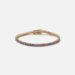 Best Sale Crystal Haze Serena Bracelet Lavender