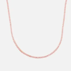 Outlet Crystal Haze Serena Necklace Bubblegum