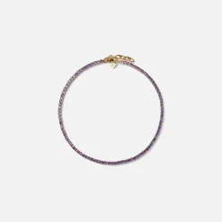 Online Crystal Haze Serena Necklace Lavender