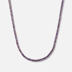 Online Crystal Haze Serena Necklace Lavender