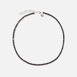 Shop Crystal Haze Serena Necklace Black
