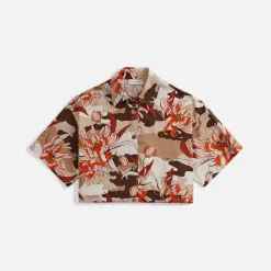 Hot Moncler Shirt Beige Floral
