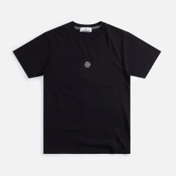 New Stone Island Si Graphic Tee Black