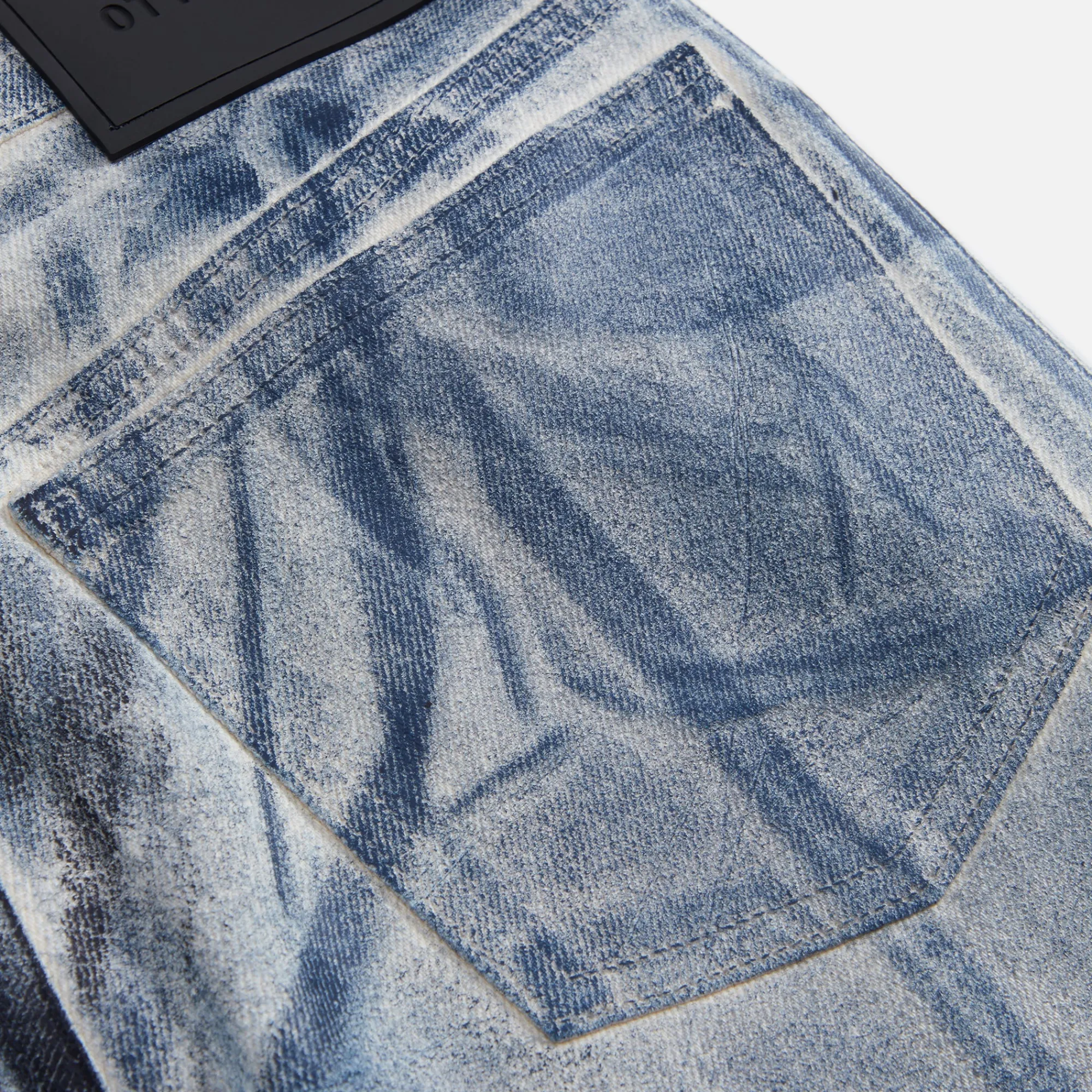 Outlet Ottolinger Signature Wrap Jeans Sand / Blue Paint