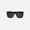 Outlet Saint Laurent Sl 539 Paloma Acetate Square Frame Black