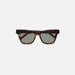 Store Saint Laurent Sl M106 Sunglasses Havana Green