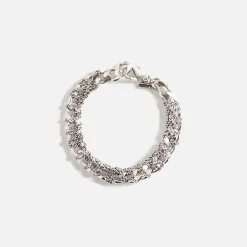 Flash Sale Emanuele Bicocchi Small Chain Bracelet Silver
