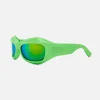 Best Bottega Veneta Sport Sunglasses Green W / Mirror Lens