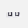 Best Sale Tom Wood Square Hoops Small 925 Sterling Silver