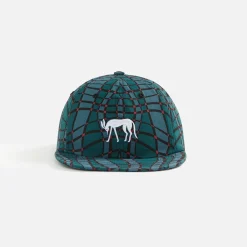 Hot by Parra Squared Waves Pattern 6 Panel Hat Multi