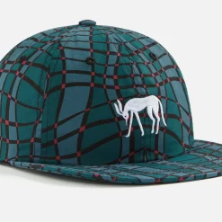 Hot by Parra Squared Waves Pattern 6 Panel Hat Multi