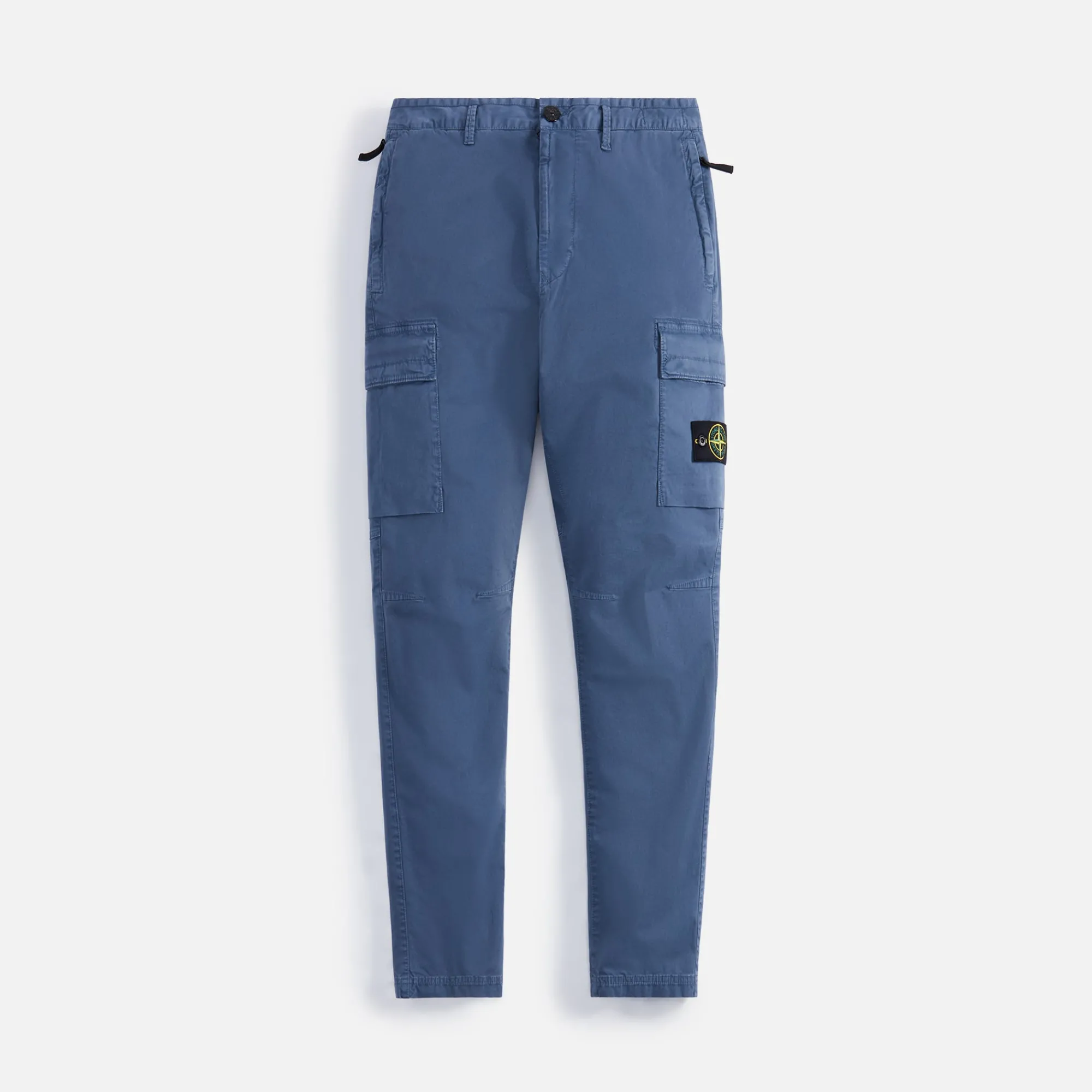 New Stone Island Stretch Broken Twill Garment Dyed Cargo Pant Dark Blue