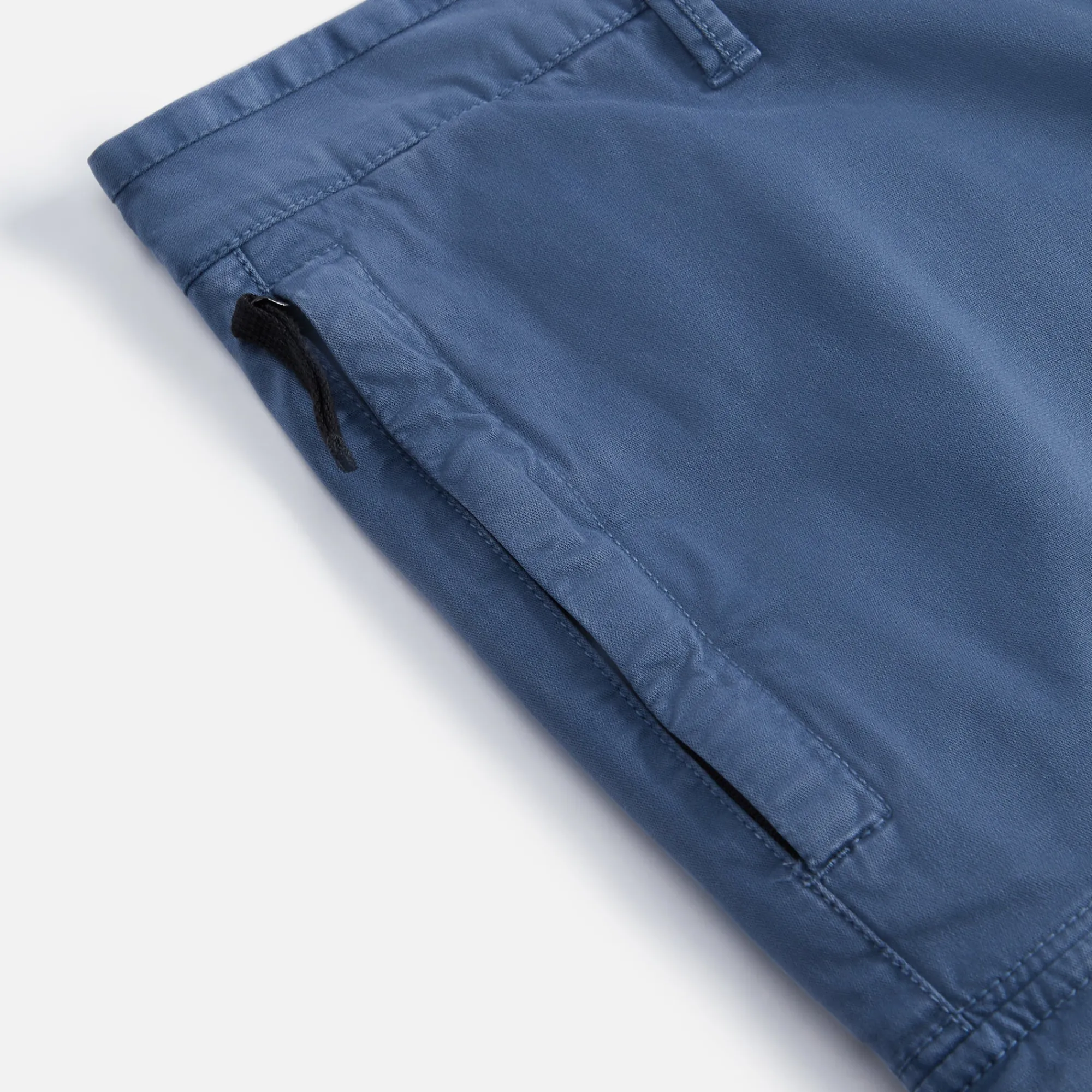 New Stone Island Stretch Broken Twill Garment Dyed Cargo Pant Dark Blue