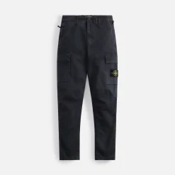 Cheap Stone Island Stretch Broken Twill Garment Dyed Cargo Pant Charcoal