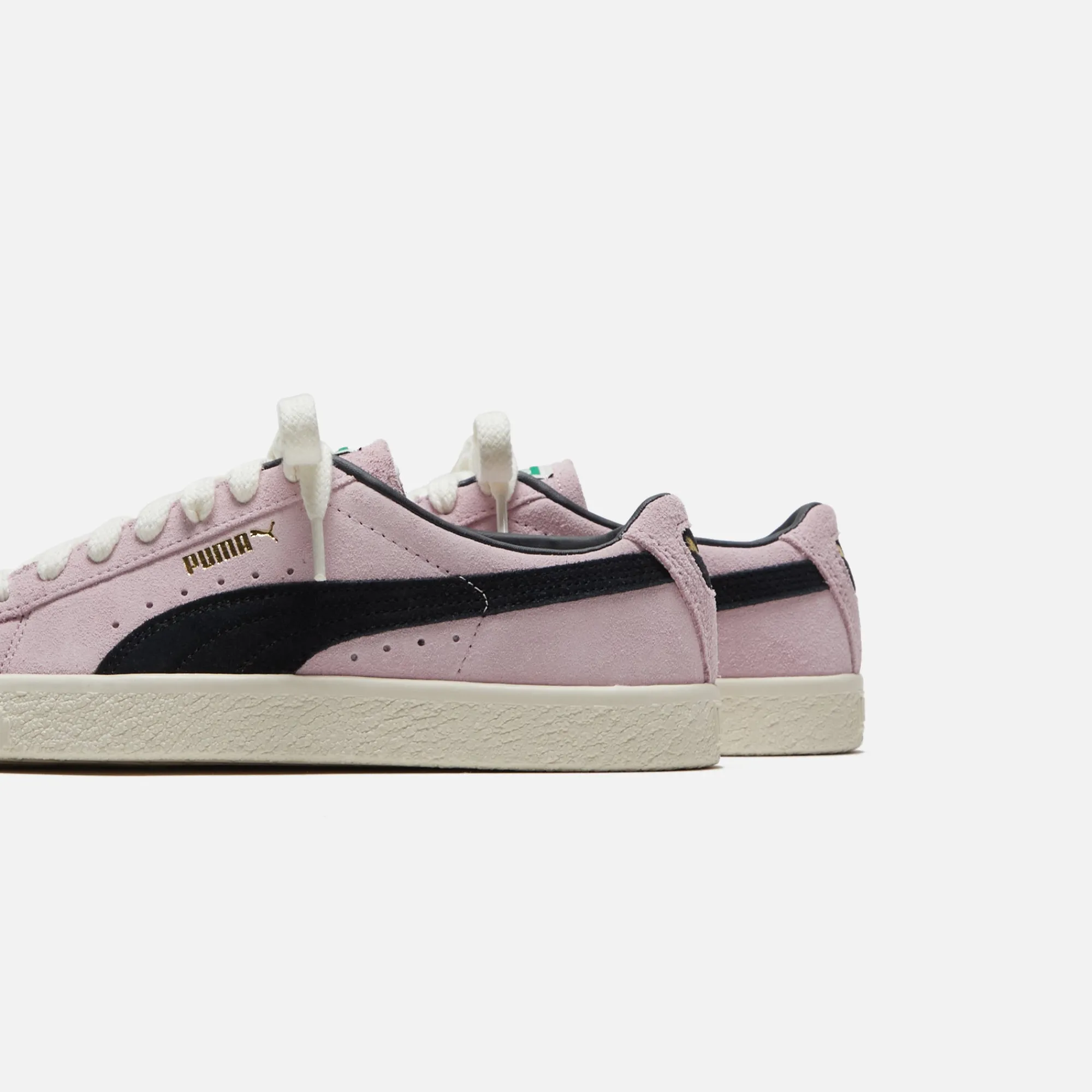 New Puma Suede Vintage Pearl Pink / Puma Black / Frosted Ivory