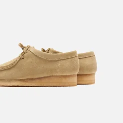 Flash Sale Clarks Suede Wallabee Maple