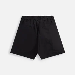 Cheap Adish Sur Logo Ribstop Track Elastic Waist Shorts Black