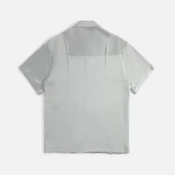 Outlet Jil Sander Sustainable Fluid Viscose Shirt Silver Grey