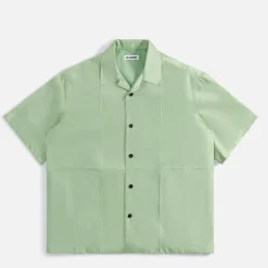 Best Jil Sander Sustainable Fluid Viscose Shirt Lime Green