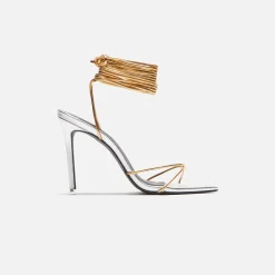 Store Black Suede Studio Talia Silver / Gold