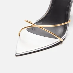 Store Black Suede Studio Talia Silver / Gold