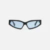 New Port Tanger Talid Black Acetate / Rif Blue Lens