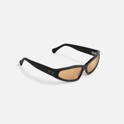 Best Sale Port Tanger Talid Black Acetate / Amber Lens