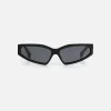 Clearance Port Tanger Talid Black Acetate / Black Lens