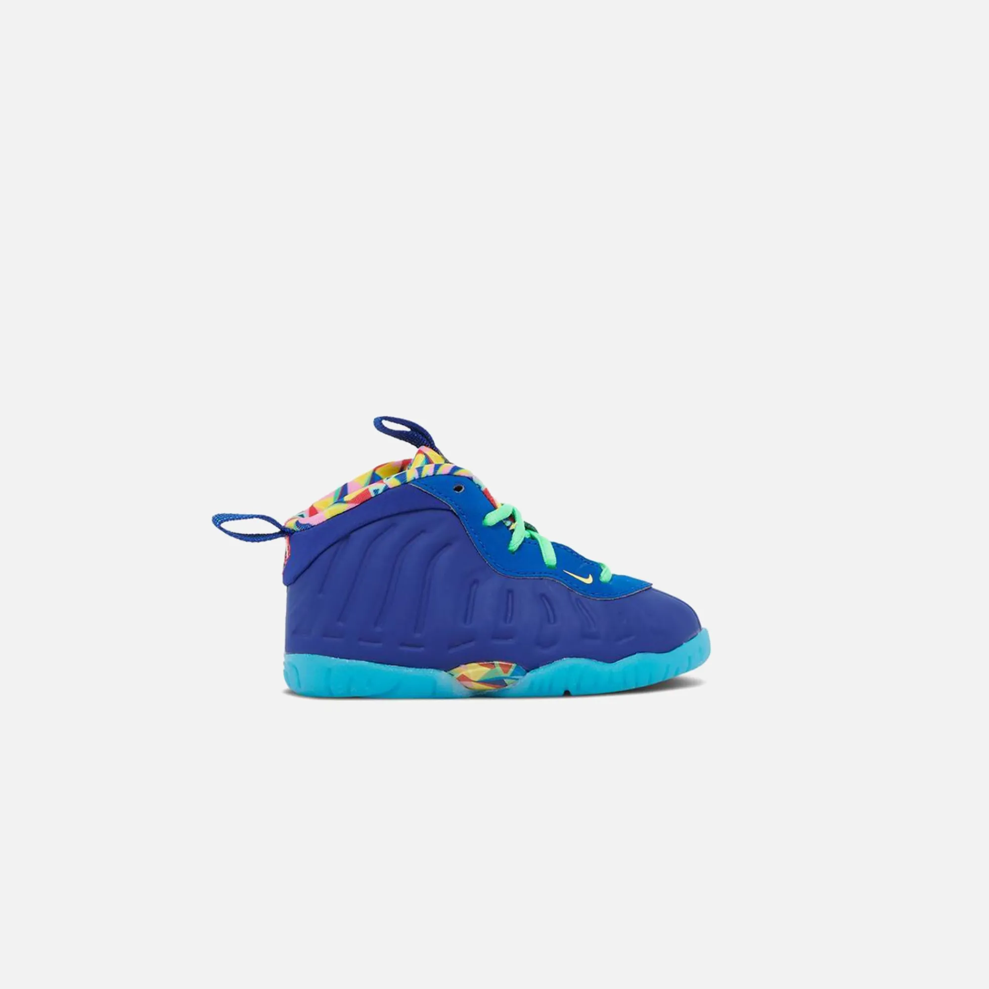 Online Nike Td Little Posite One Asw Deep Royal Blue / Opti Yellow / Game Royal / Pink Glow