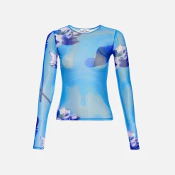 Outlet Miaou Tee Blue Lotus
