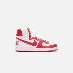 New Nike Terminator High Nm5 White / University Red