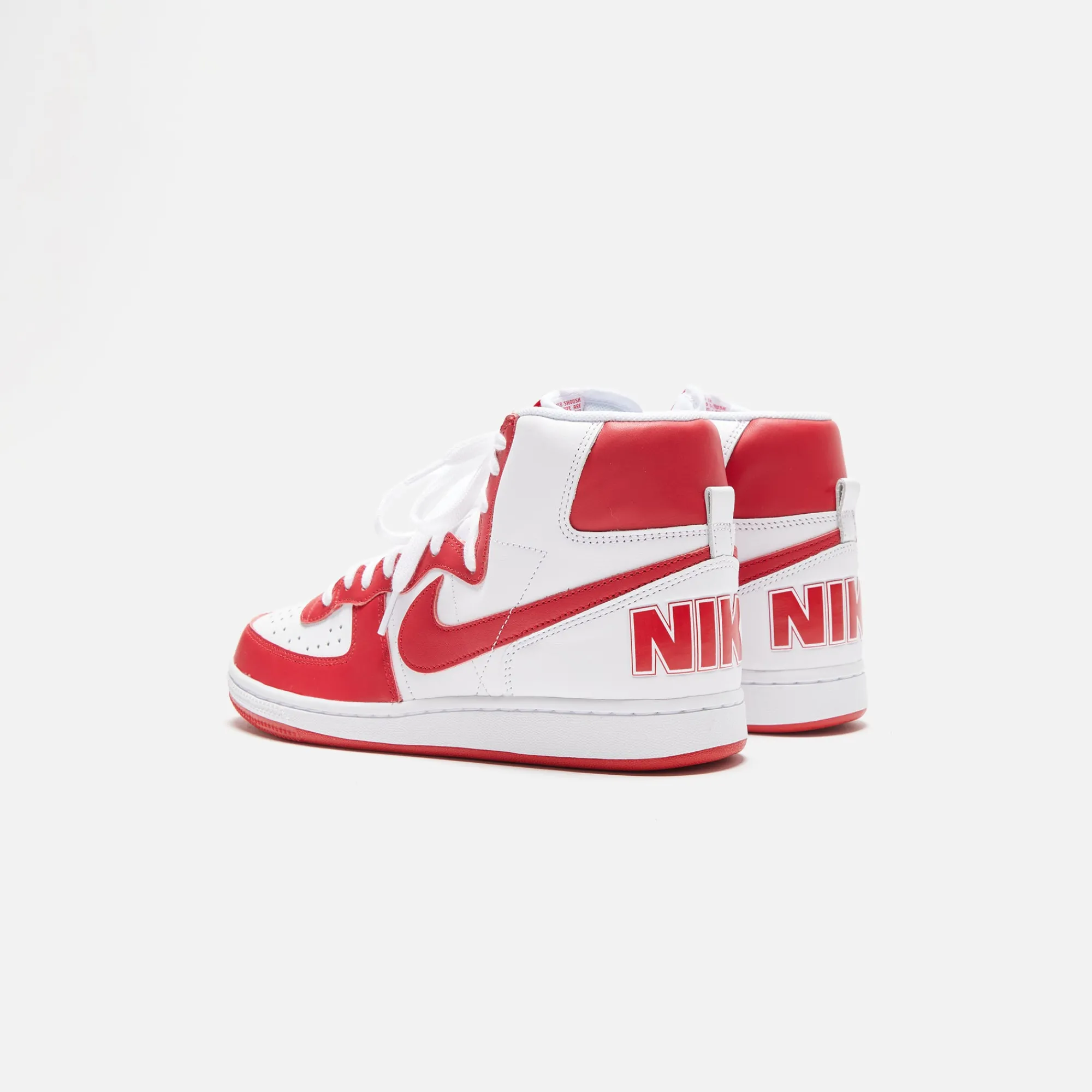 New Nike Terminator High Nm5 White / University Red