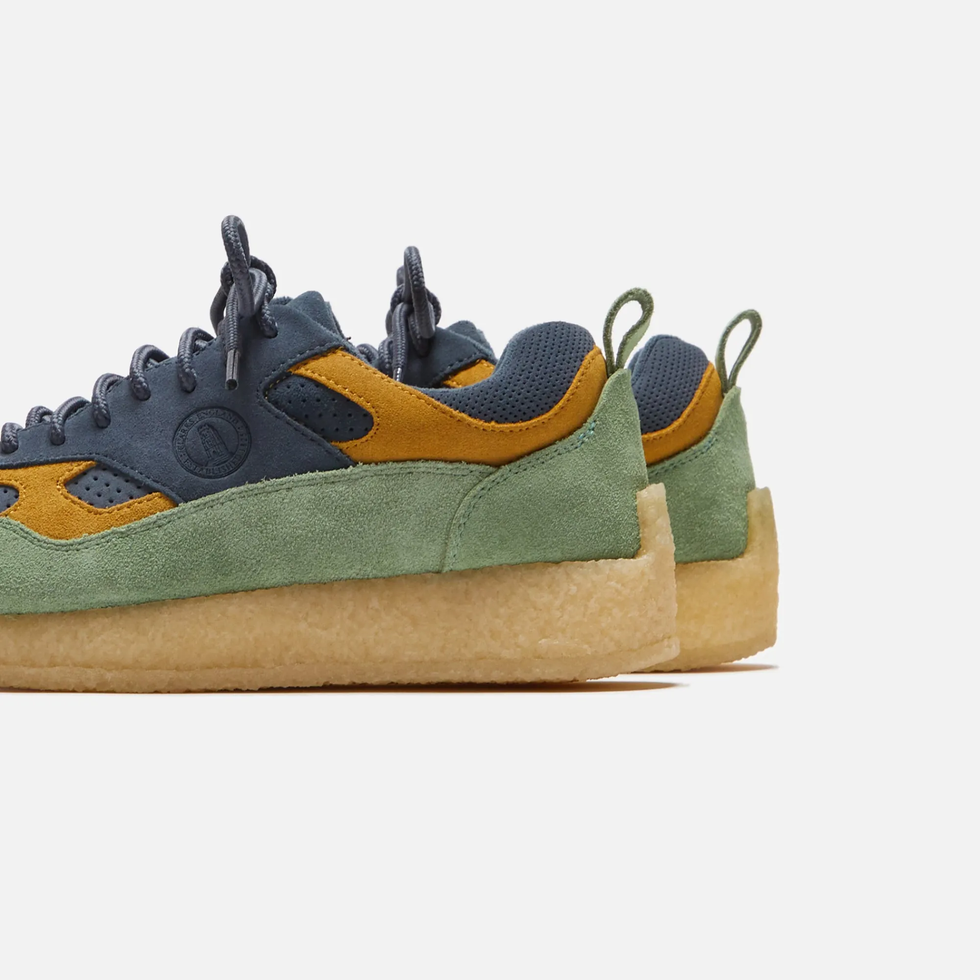 Cheap Clarks 8Th Street Lockhill Blue / Green