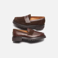 New Blackstock u0026 Weber The Ellis Penny Loafer Chocolate Flip