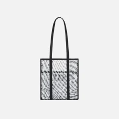 Shop Alexander Wang The Freeze Small Tote White / Black