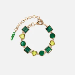 Best Sale VEERT The Green Shape Bracelet Yellow Gold