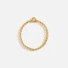 Online Tom Wood Thick Rolo Bracelet Gold