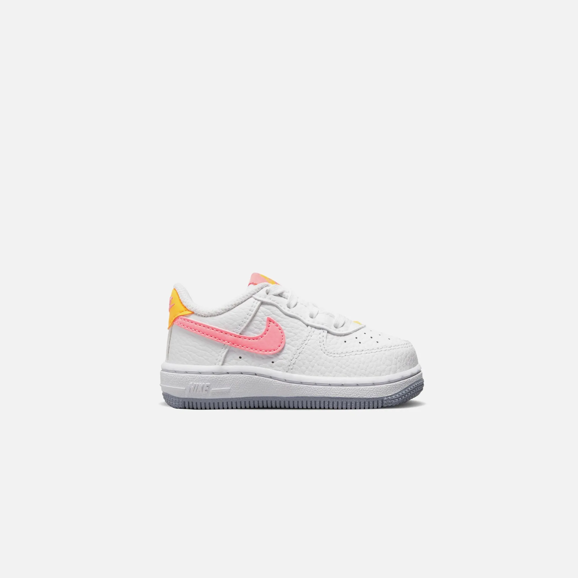 Shop Nike Toddler Air Force 1 Low White / Coral Chalk / Laser Orange