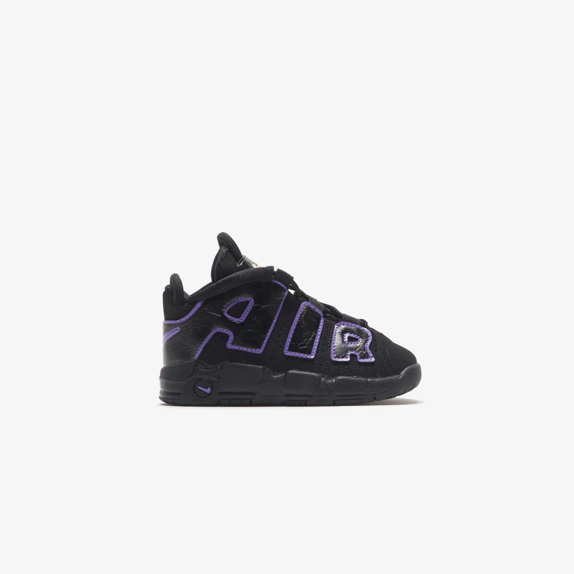 Store Nike Toddler Air More Uptempo Black / White / Metallic Gold