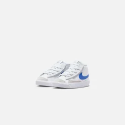 Discount Nike Toddler Blazer Mid `77 White / Game Royal / Pure Platinum